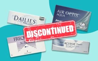 Your contact lenses have been discontinued. .